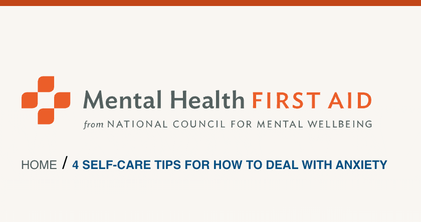 Self-Care Tips for Dealing with Anxiety image